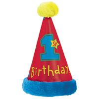 All Aboard 1st Birthday Party Faux Fur Hat