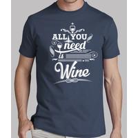 all you need is wine. boy