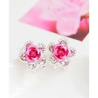 alloy earrings stud earrings weddingparty 1 pair