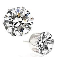 Alloy/Zircon Earring Stud Earrings Wedding/Party/Daily / Casual 1 pair