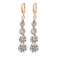 Alloy Drop Earrings Fashionable Earrings Wedding/Party 1 pair