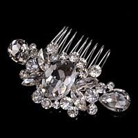 Alloy Hair Combs With Rhinestone Wedding/Party Headpiece