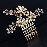 Alloy Headpiece-Wedding Special Occasion Casual Hair Combs 1
