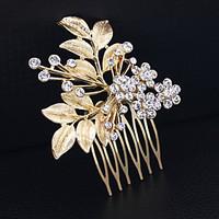 Alloy Headpiece-Wedding Special Occasion Casual Hair Combs 1