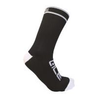 al power 15cm cuff cycling socks blackwhite m