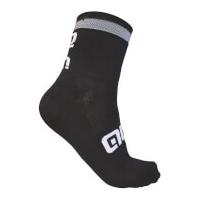 Alé Reflex 10cm Cuff Cycling Socks - Black/White - L