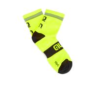 al reflex 10cm cuff cycling socks yellowblack m