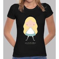 alice - shirt woman with illustration