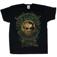 Alice Cooper Boy\'s Billion Dollar Short Sleeve T-shirt, Black, One Size