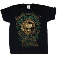 alice cooper boys billion dollar short sleeve t shirt black x large