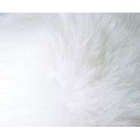 Alpaca Fur Scarf, White, Fur