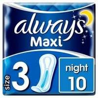 Always Maxi Night Sanitary Pad 10PK