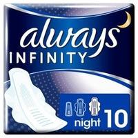 Always Infinity Night with wings Sanitary Pad 10PK