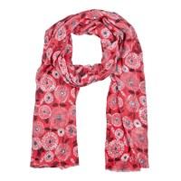 Alverton All Over Print Soft Handle Scarf Foxberry
