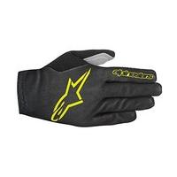 Alpinestars Men\'s Aero 2 Gloves, Bright Blue/acid Yellow, Large