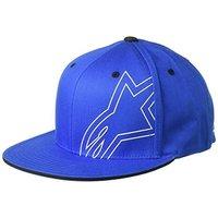 Alpinestars Men\'s Brake Flatbill Hat, Blue, Large/x-large