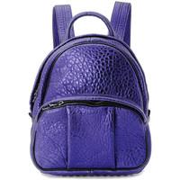 Alexander Wang model Dumbo electric blue leather women\'s Backpack in blue