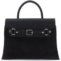Alexander Wang Borsa Attica Chain in pelle e camoscio nero women\'s Handbags in black