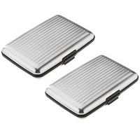 Aluminium Card Wallets (2 - SAVE £6)