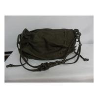 All Saints dark green genuine leather soft bag All Saints - Size: M - Green - Handbag