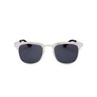 Alyssa White Frame Sunglasses