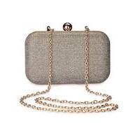 alice metallic clutch bag