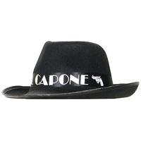 Al Capone Felt Job Theme Hats Caps & Headwear For Fancy Dress Costumes