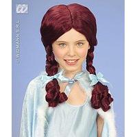 Alice W/ Plaits And Ribbons Wig For Fancy Dress Costumes & Outfits Accessory