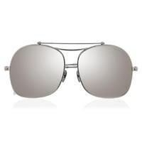 ALEXANDER MCQUEEN Mirrored Aviator Sunglasses