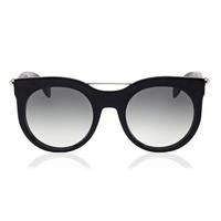 ALEXANDER MCQUEEN Round Bar Sunglasses