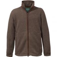 alan paine aylsham mens fleece jacket brown large