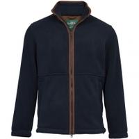 Alan Paine Aylsham Mens Fleece Jacket, Dark Navy, Small