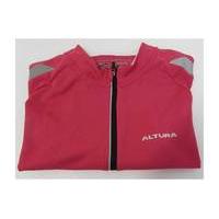 Altura Women\'s Night Vision Commuter Short Sleeve Jersey (Ex-Demo / Ex-Display) Size: 16 | Berry