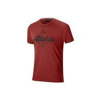 Altura Script Short Sleeve T Shirt | Red - XL