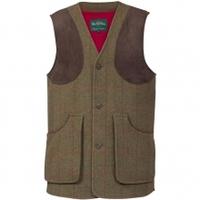 alan paine compton mens waistcoat sage green large