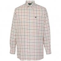 alan paine ilkley mens shirt red wide check medium