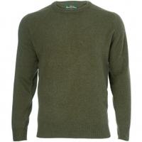 Alan Paine Dorset Crew Neck Sweater, Landscape, XXXL