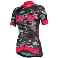 Alé Women\'s Graphics PRR Camo Jersey Short Sleeve Cycling Jerseys