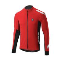 altura nv commuter long sleeve cycling jersey red black xlarge