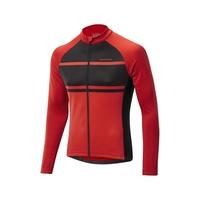 altura airstream long sleeve jersey 2017 red black xlarge