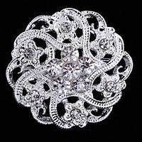 alloy rhinestone brooch for women party