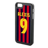 Alexis Sanchez Iphone 5 Cover (red-blue-yellow)