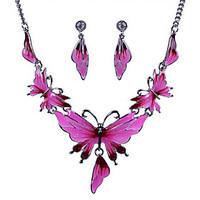 alloy jewelry set necklaceearrings party daily casual 1set