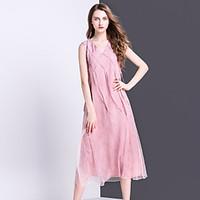 alla oner womens going out casualdaily simple a line loose dress solid ...