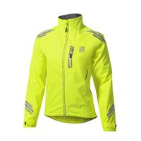 altura womens night vision waterproof cycling jacket yellow 8