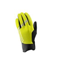 altura womens nv windproof cycling gloves yellow black small