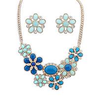 Alloy / Resin Jewelry Set Necklace/Earrings Daily / Casual 1set