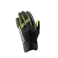 altura night vision windproof cycling gloves black yellow xlarge