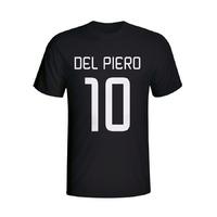 alessandro del piero juventus hero t shirt black