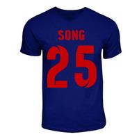 alex song barcelona hero t shirt navy